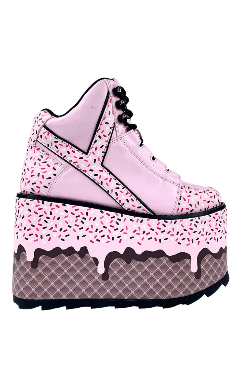 Qozmo Ice Cream Platforms [PINK/BLACK] - Image 2