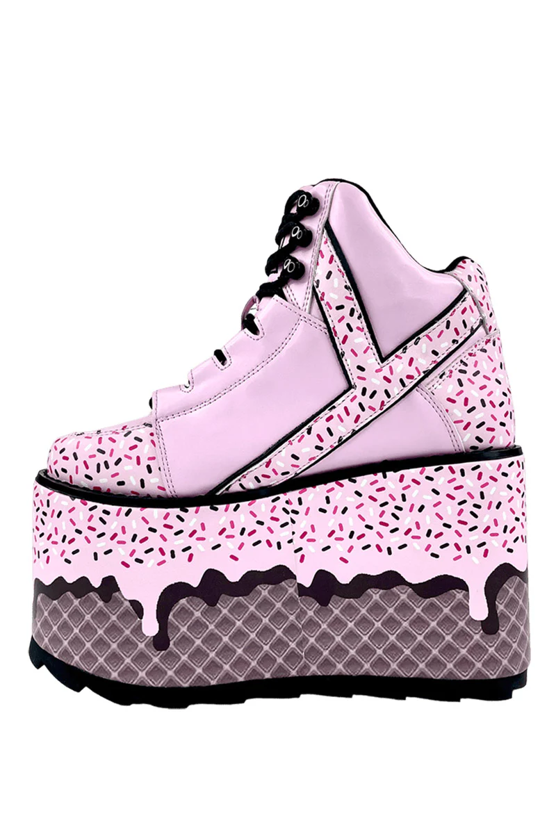 Qozmo Ice Cream Platforms [PINK/BLACK] - Image 4
