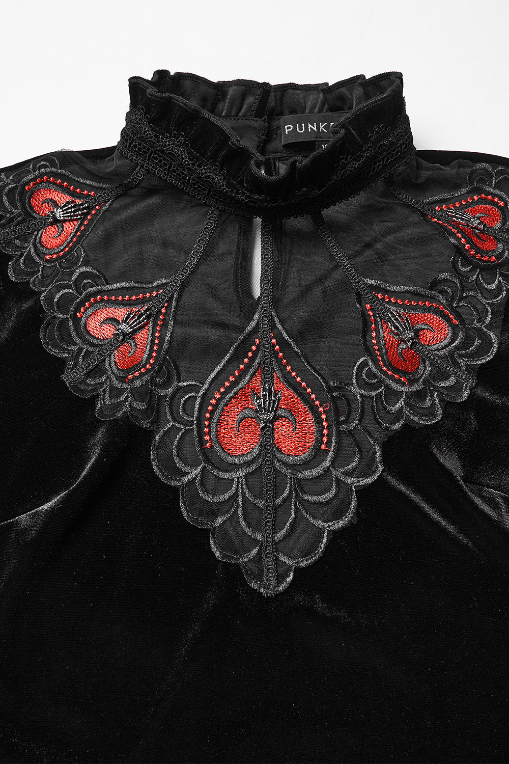 Queen of Hearts Embroidered Top - Image 2