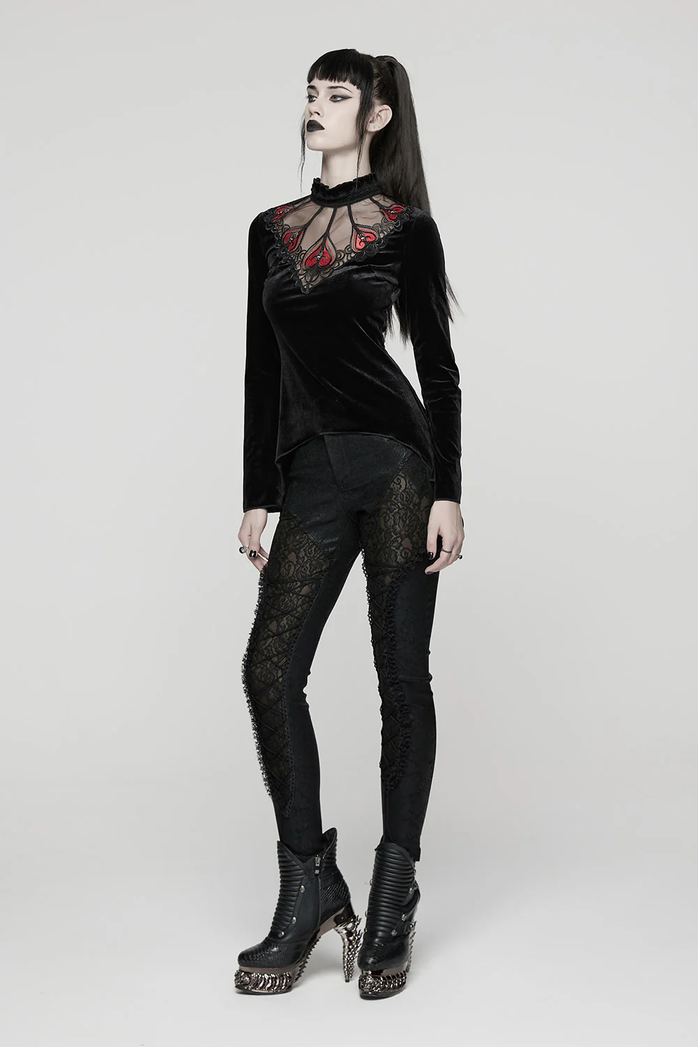 Queen of Hearts Embroidered Top - Image 6