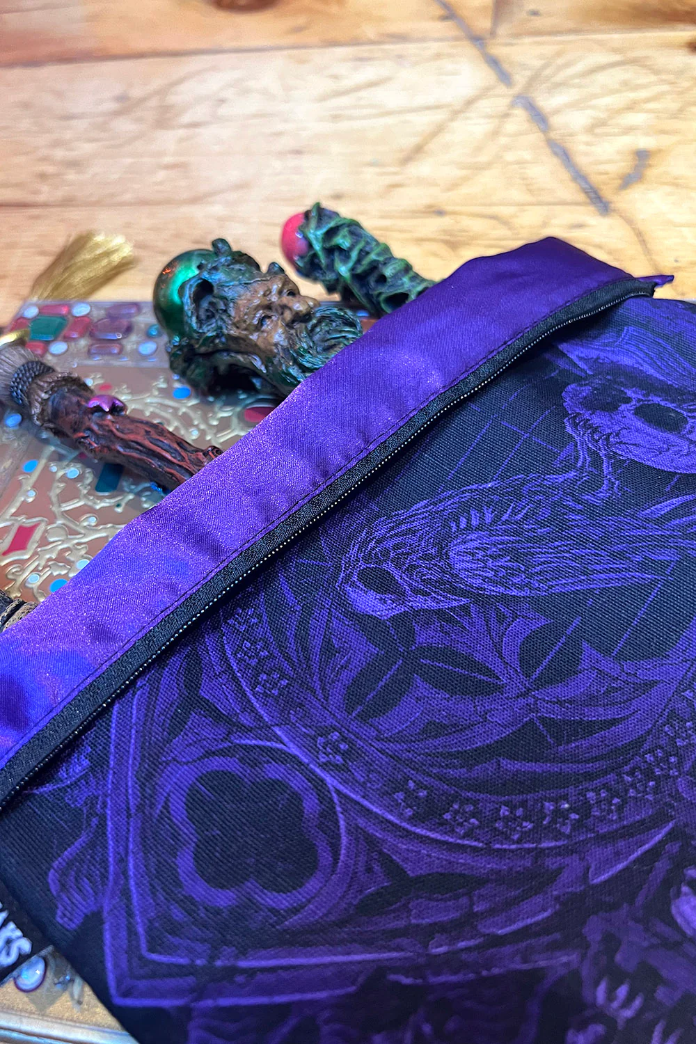 Quoth The Raven Makeup Bag [PURPLE] - Image 10