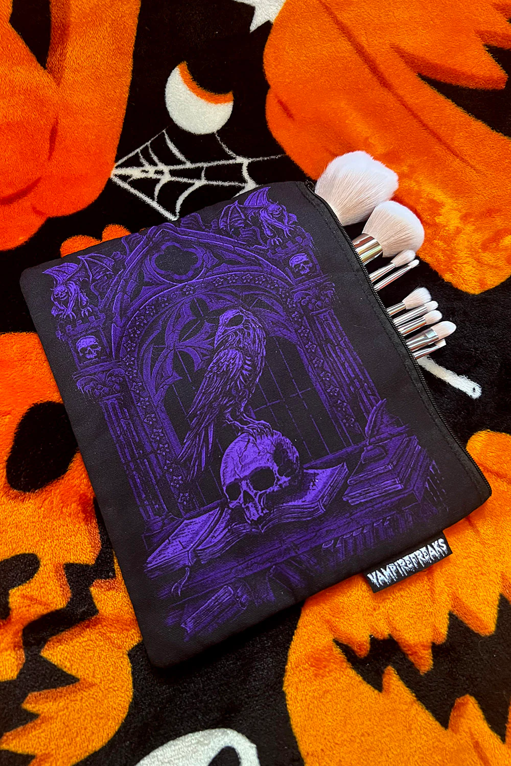 Quoth The Raven Makeup Bag [PURPLE] - Image 5