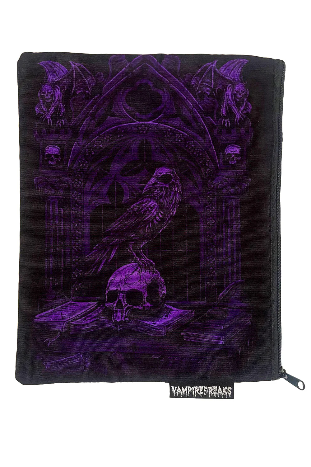 Quoth The Raven Makeup Bag [PURPLE] - Image 6