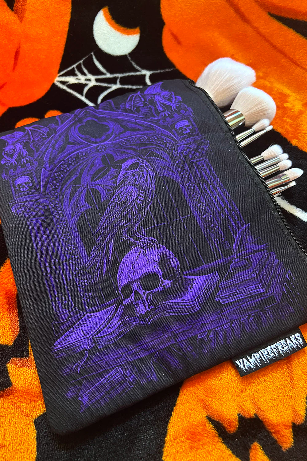 Quoth The Raven Makeup Bag [PURPLE] - Image 7