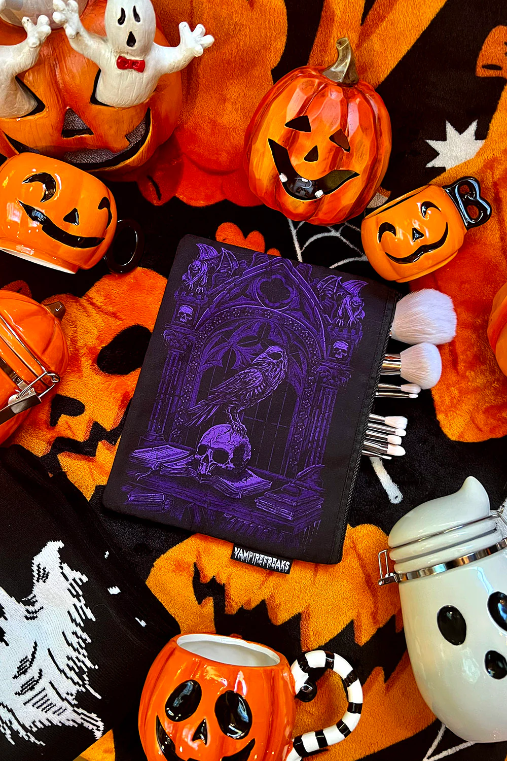 Quoth The Raven Makeup Bag [PURPLE] - Image 9
