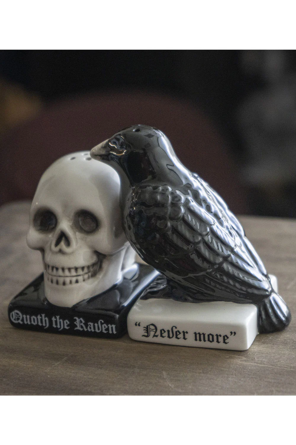 Quoth The Raven Salt & Pepper Shakers - Image 2