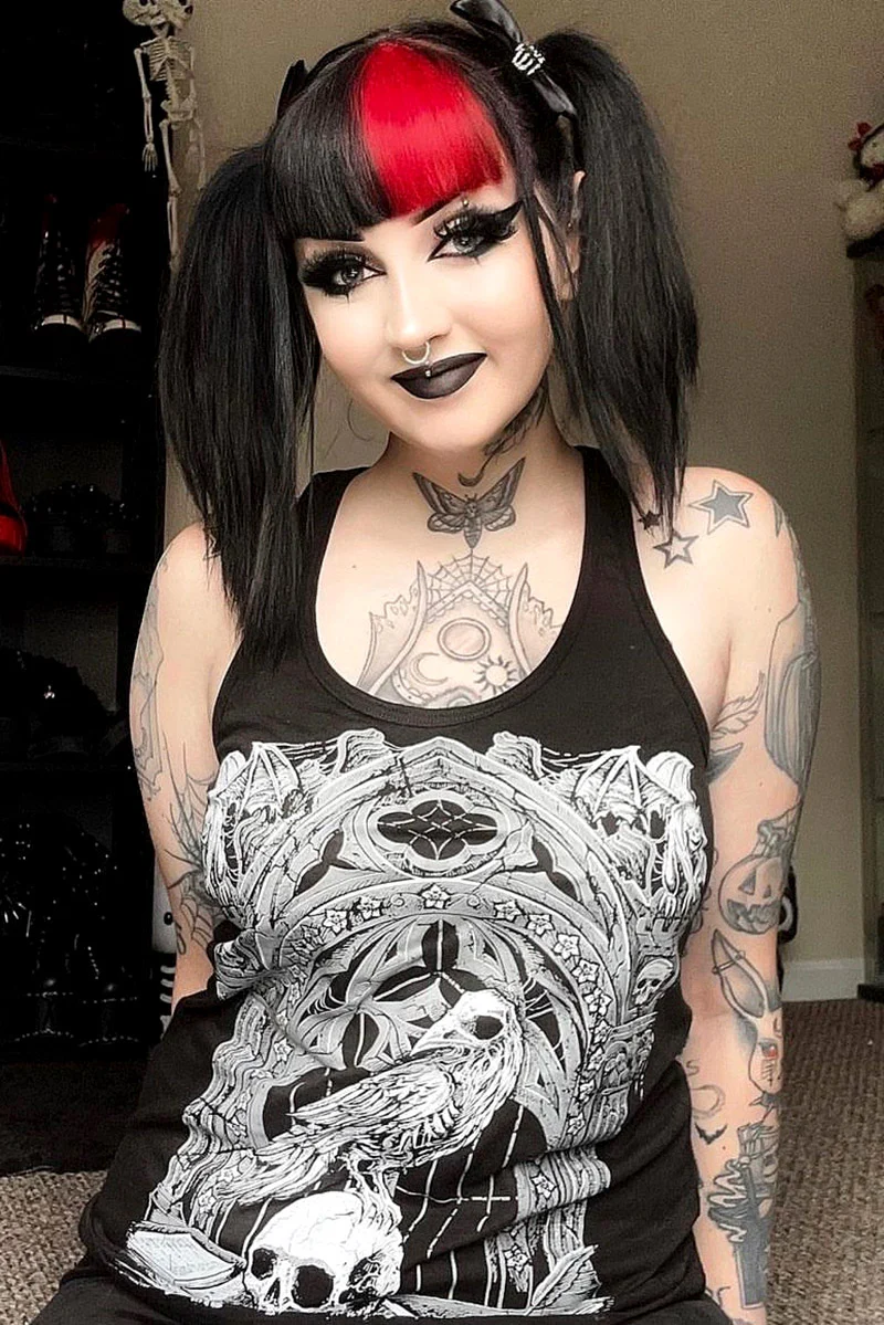Quoth the Raven T-shirt [GRAY] - Image 9