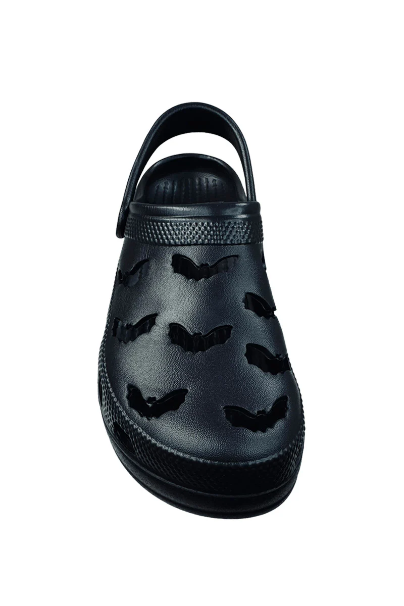 R.I.P.S Bat Goth Clogs [Black] - Image 4