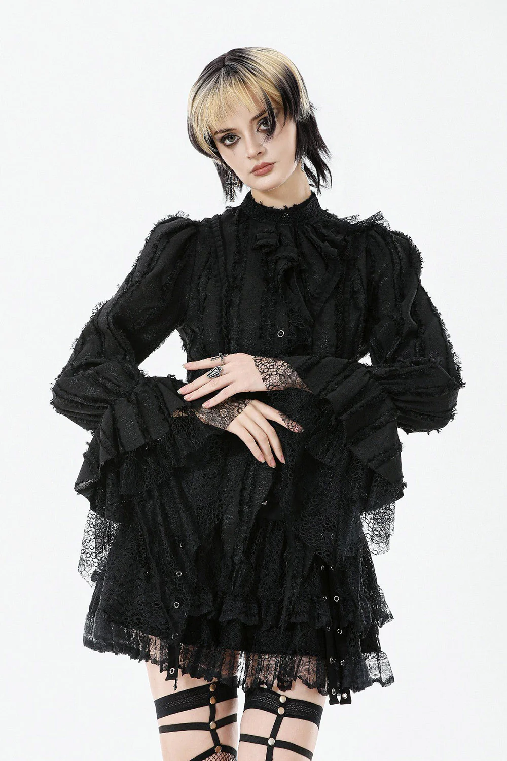Ragged Bones Puff Sleeve Top