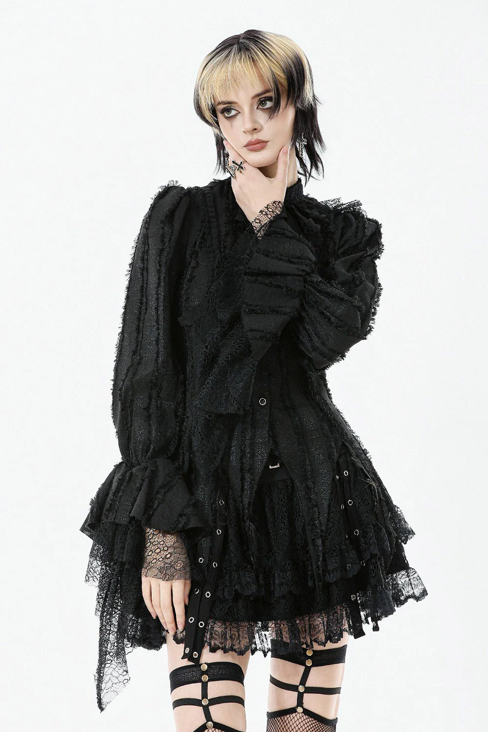 Ragged Bones Puff Sleeve Top - Image 5