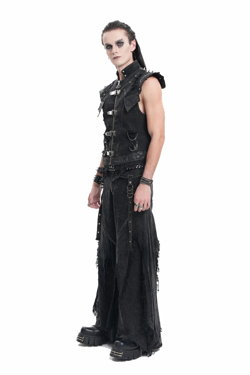 Ragged Bones Ripped Baggy Pants - Image 8