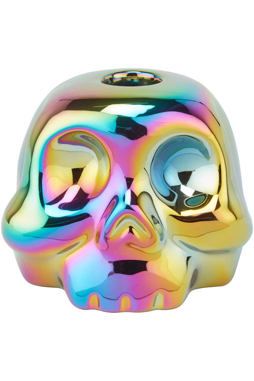 Rainbow Skulls Candle Holder - Image 2