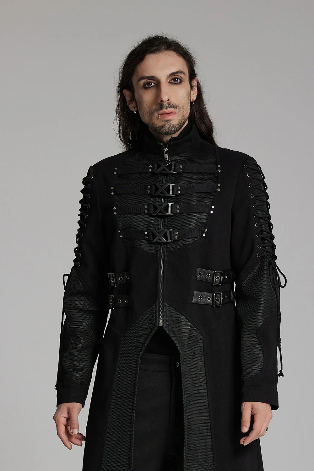 Rasputin Rivet Studded Trenchcoat