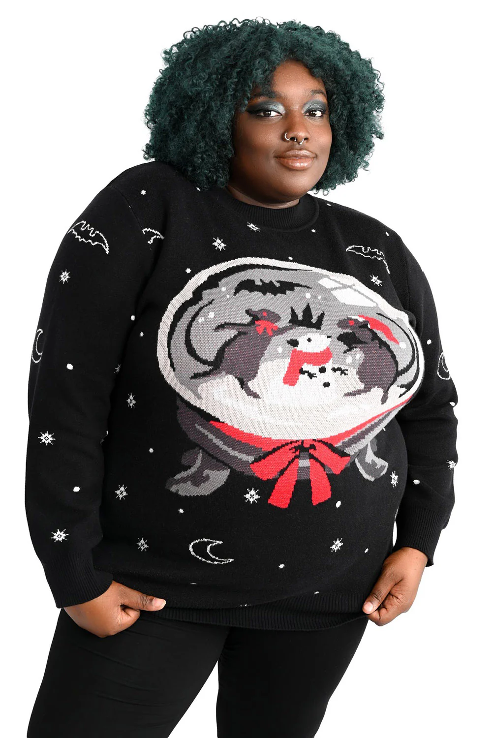 Rat Snowglobe Cardigan - Image 3