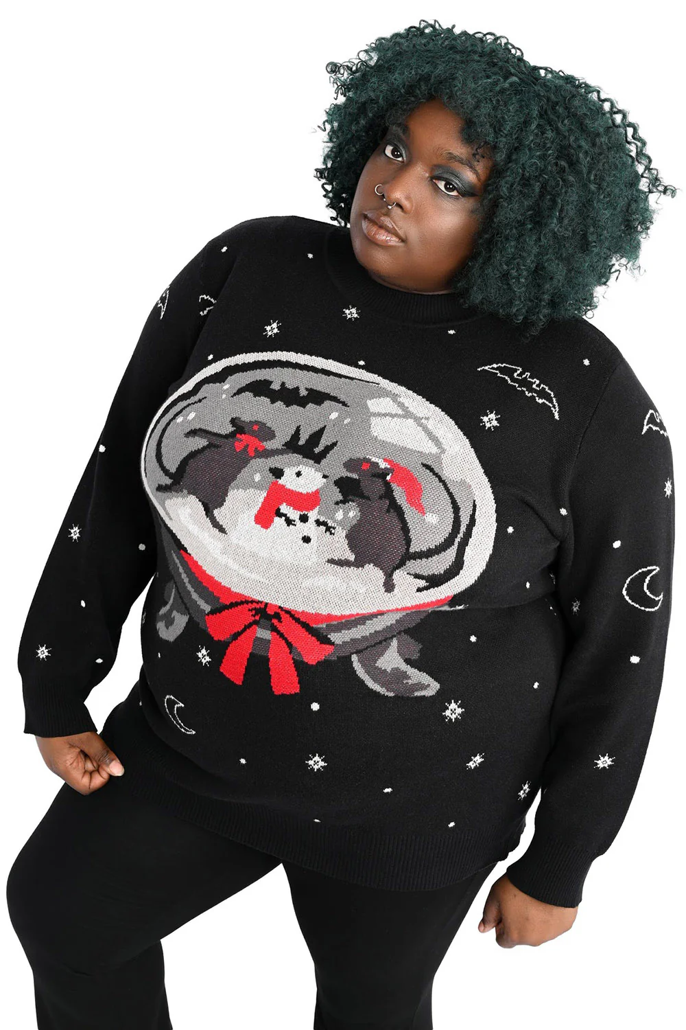 Rat Snowglobe Cardigan - Image 4