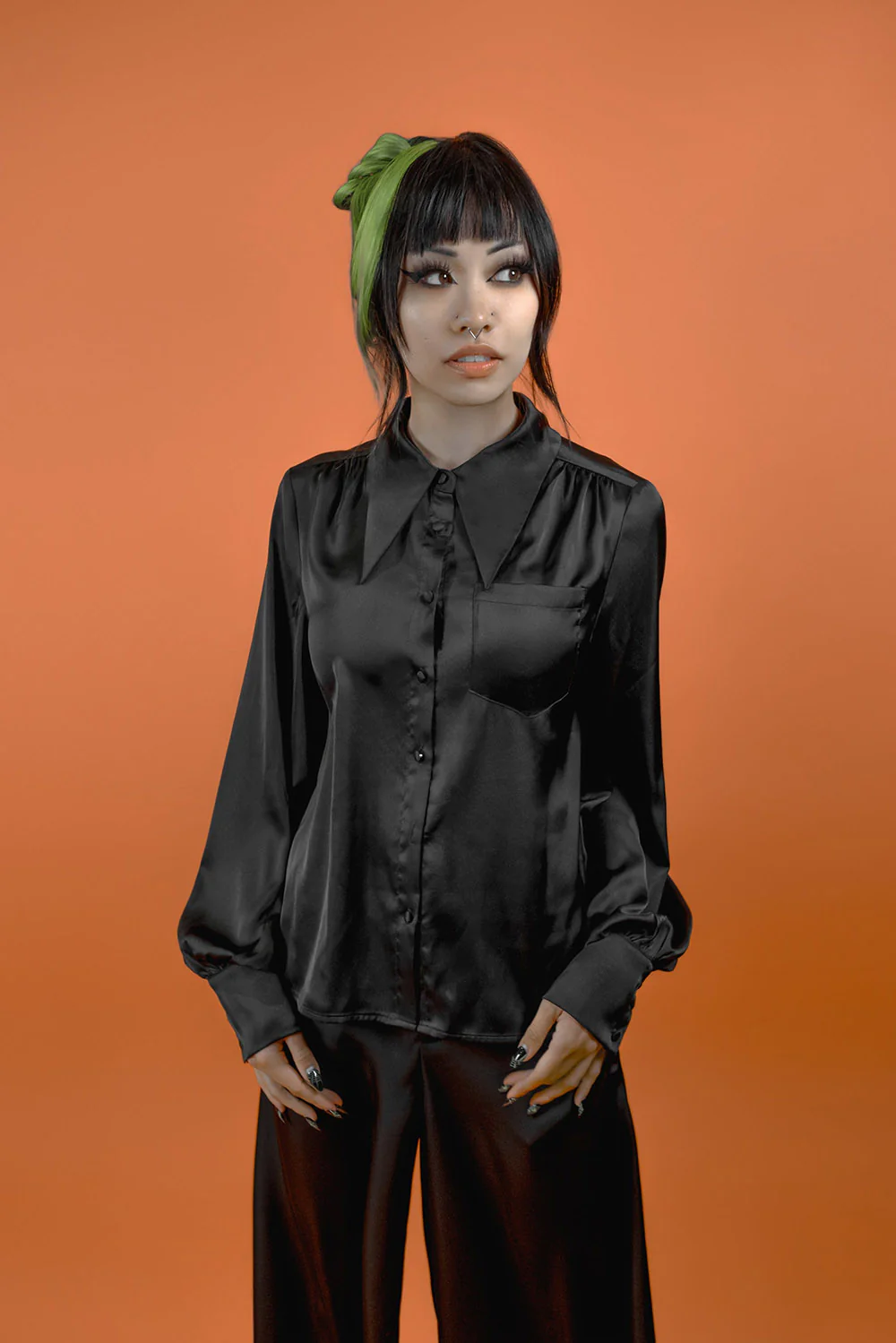Raven Button Down Shirt [Unisex]