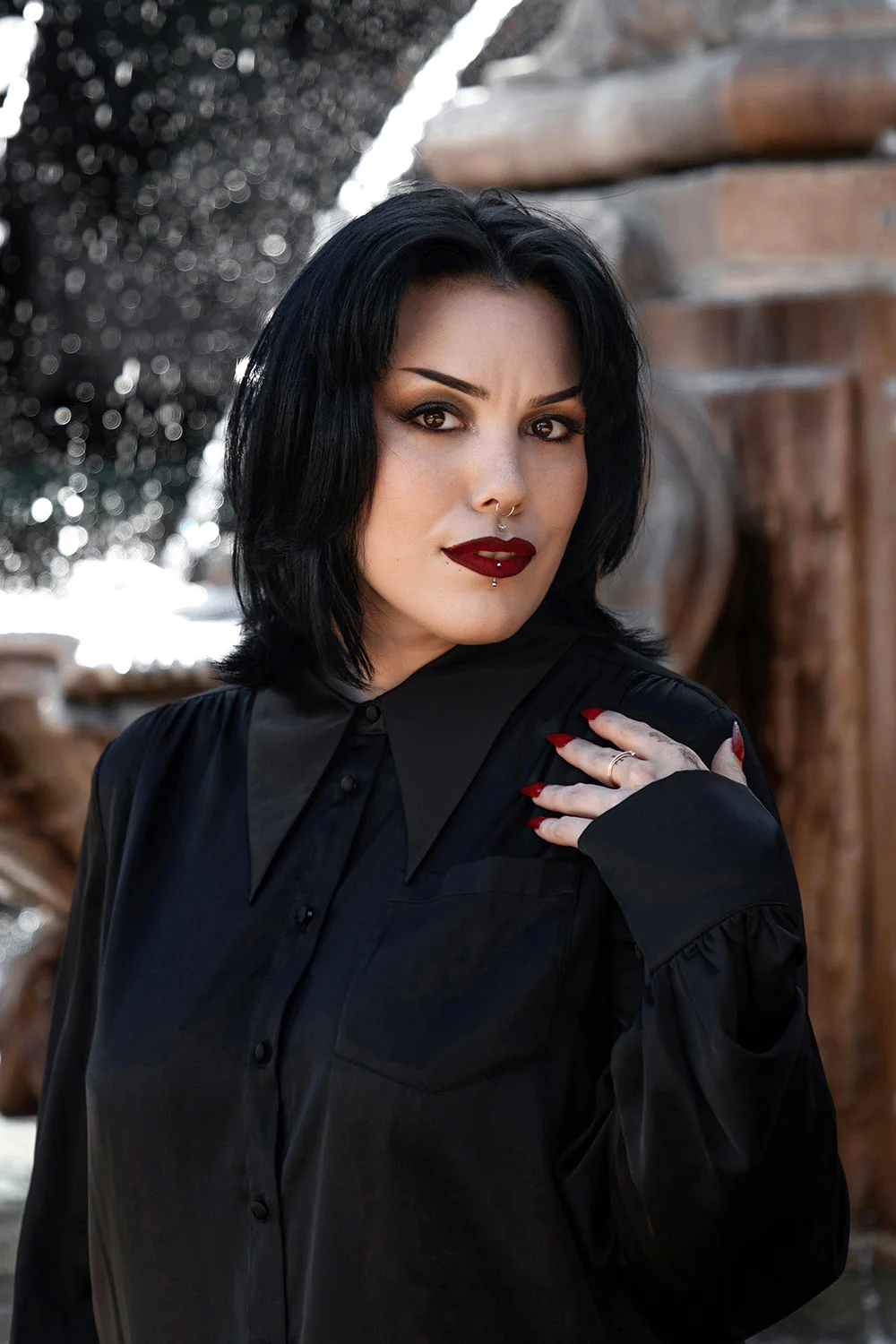 Raven Button Down Shirt [Unisex] - Image 9