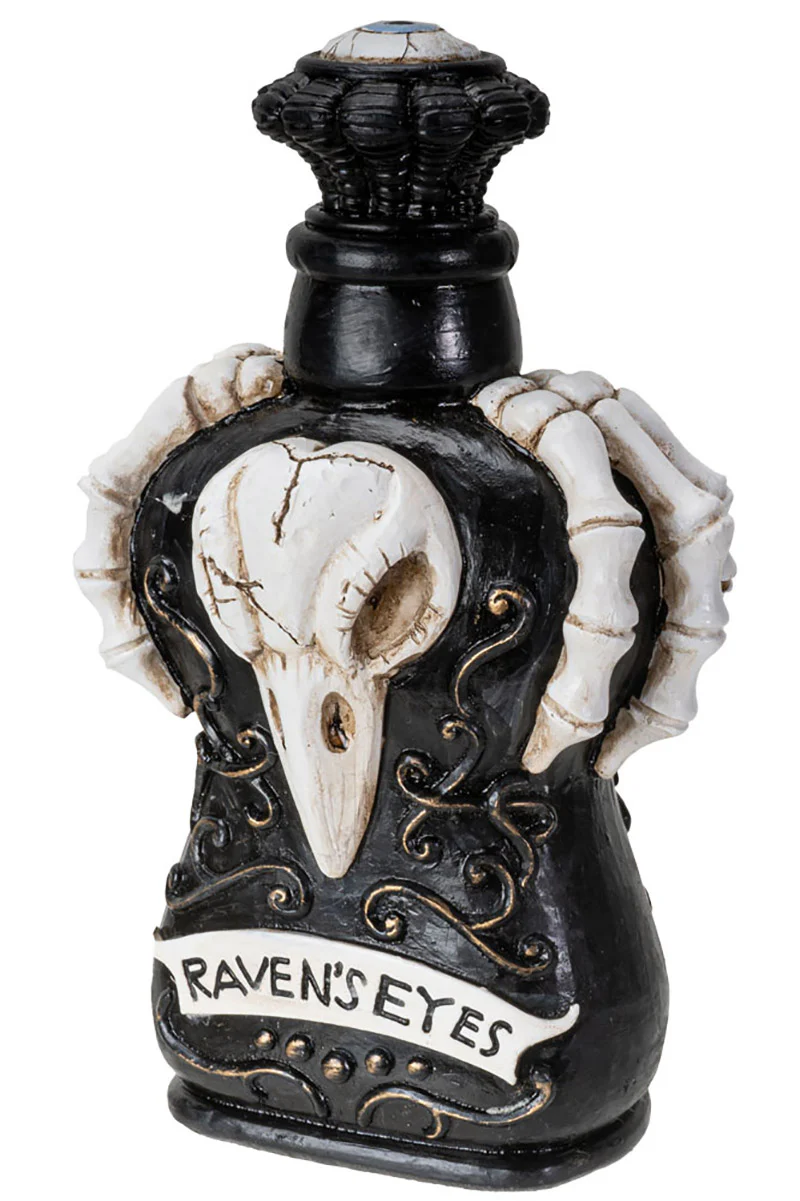 Raven Poison Bottle Statue - Image 3