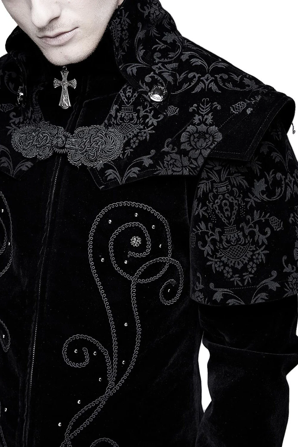 Ravenborne Count Velvet Coat - Image 7