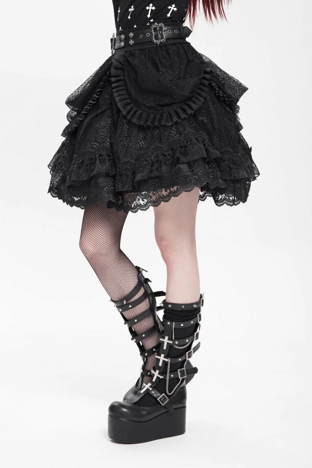 Ravenlace Layered Ruffle Skirt - Image 2