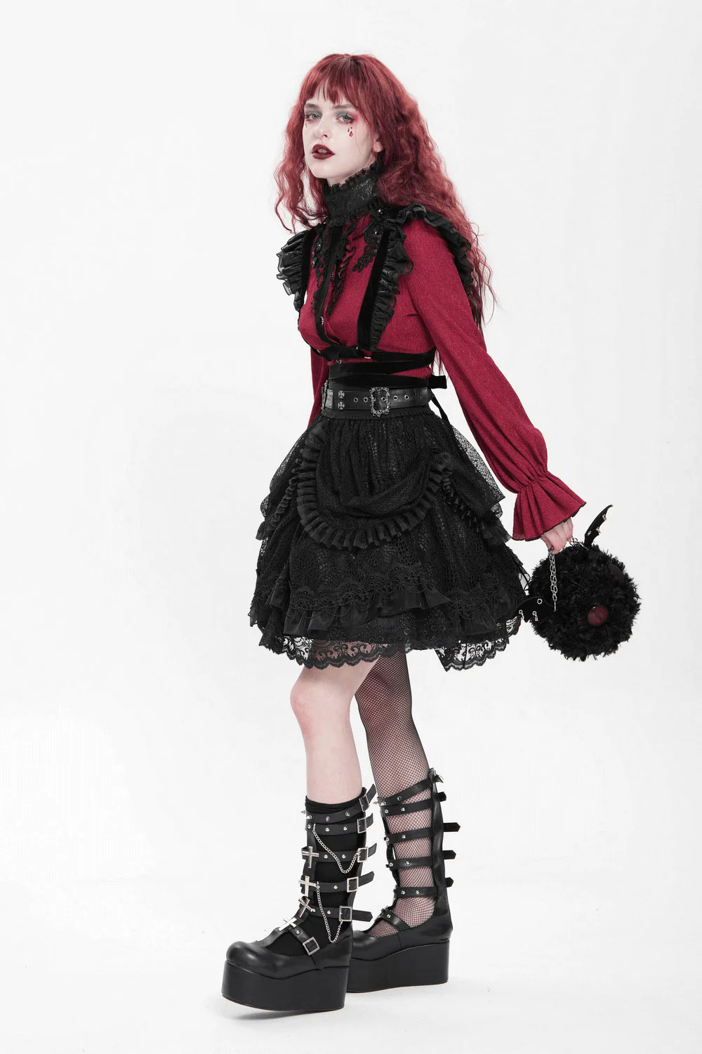 Ravenlace Layered Ruffle Skirt - Image 5
