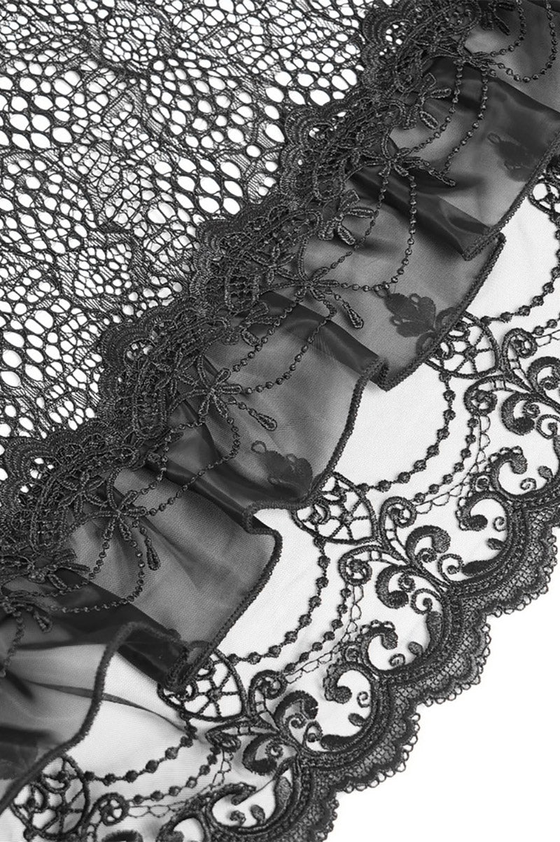 Ravenlace Layered Ruffle Skirt - Image 8