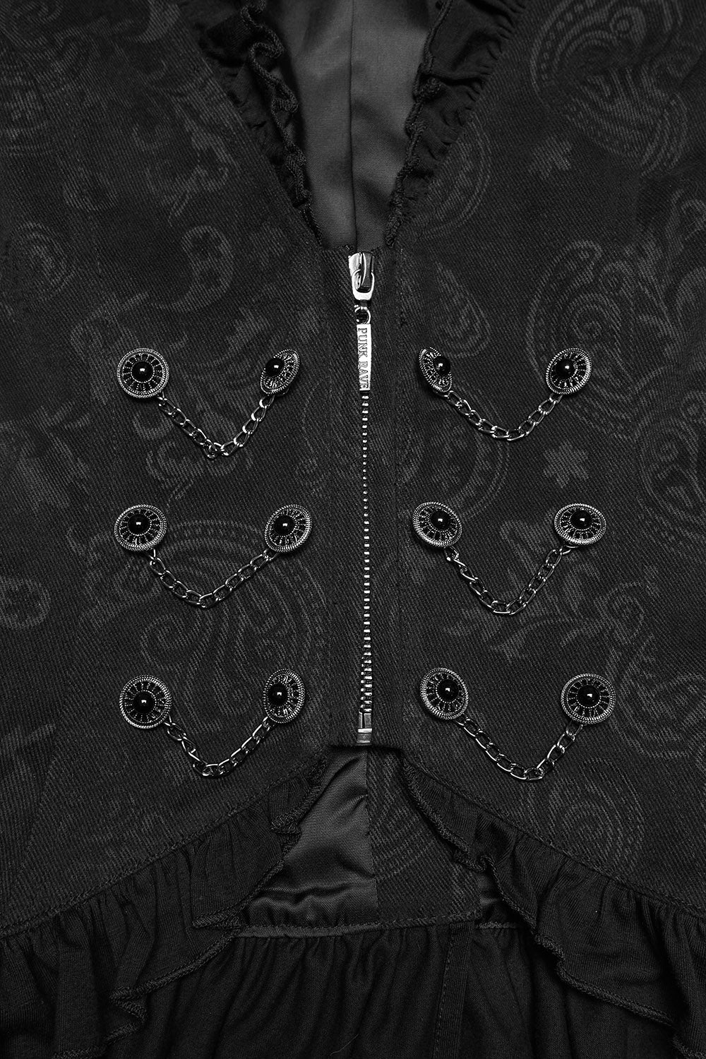 Ravenlace Ruffled Waistcoat - Image 10