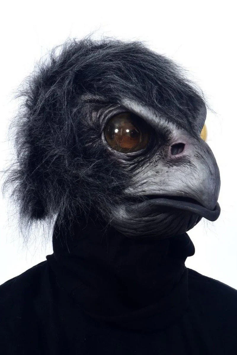 Ravenous Raven Mask w/ Moving Mouth - Image 5