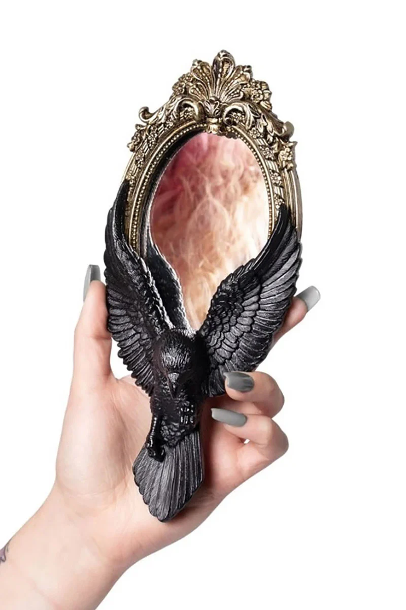 Raven's Gaze Hand Mirror - Image 2