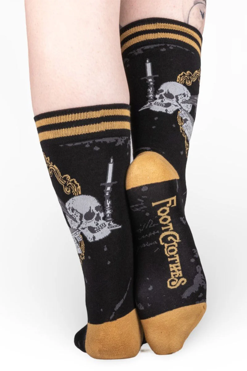 Raven's Grimoire Crew Socks - Image 5