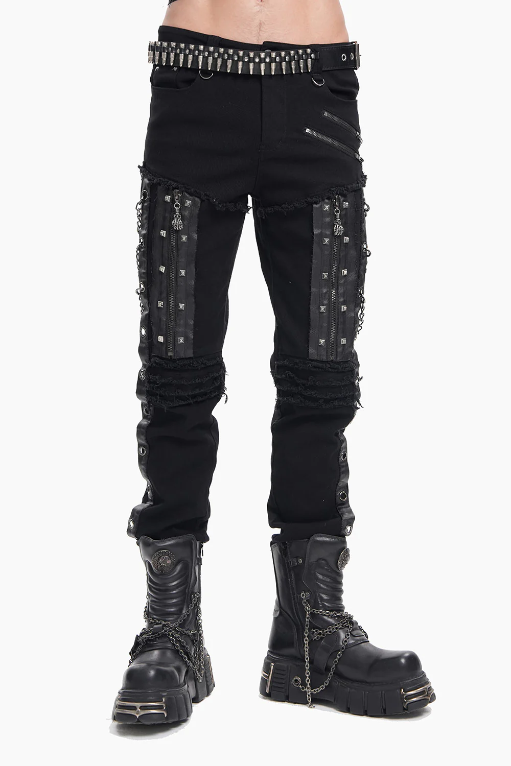 Reaper Chain Studded Pants - Image 2