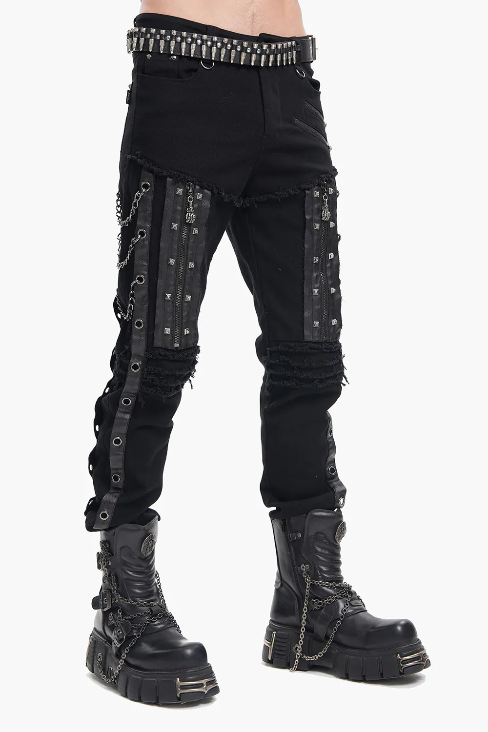 Reaper Chain Studded Pants - Image 3