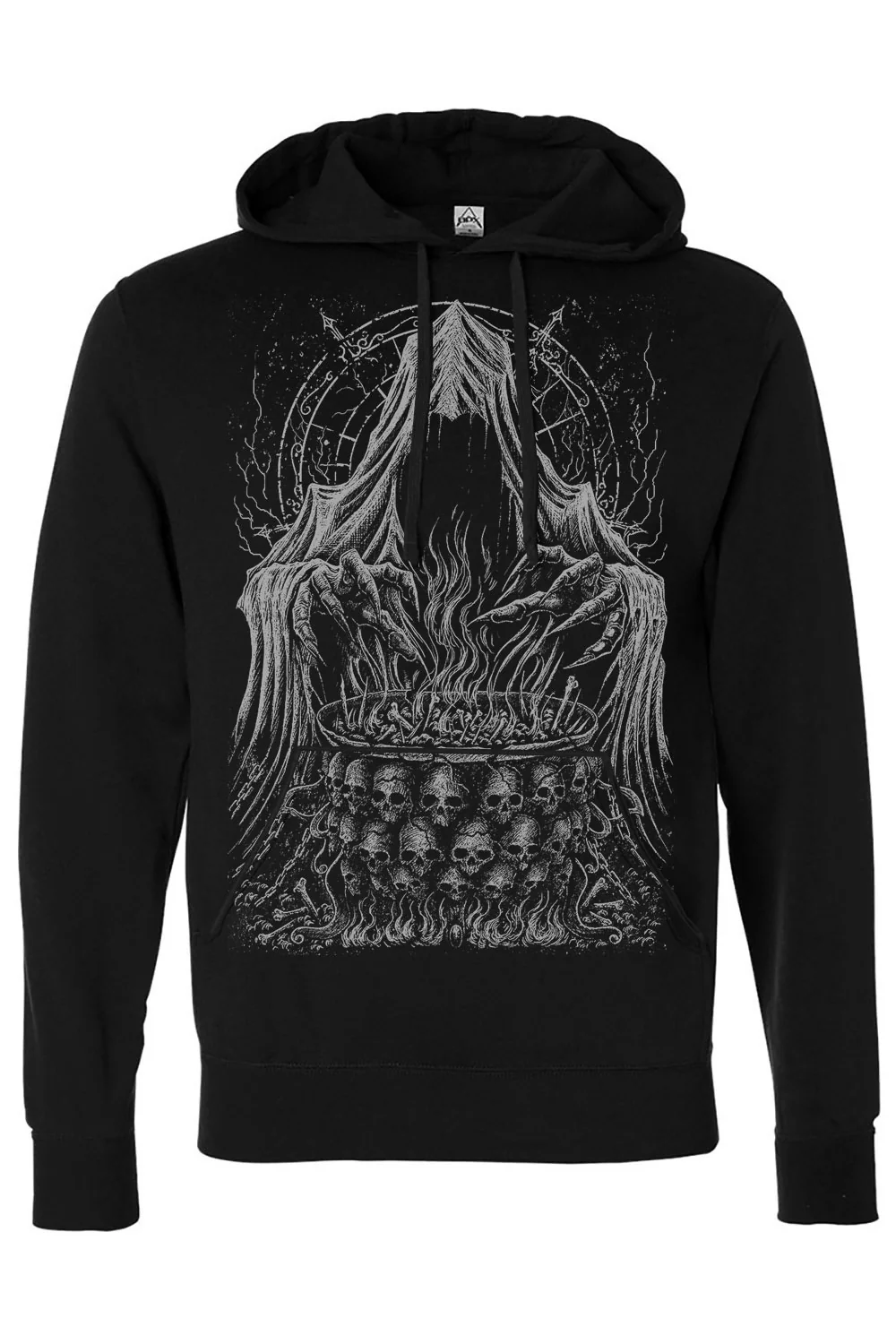 Reaper's Cauldron Hoodie [Gray] - Image 2