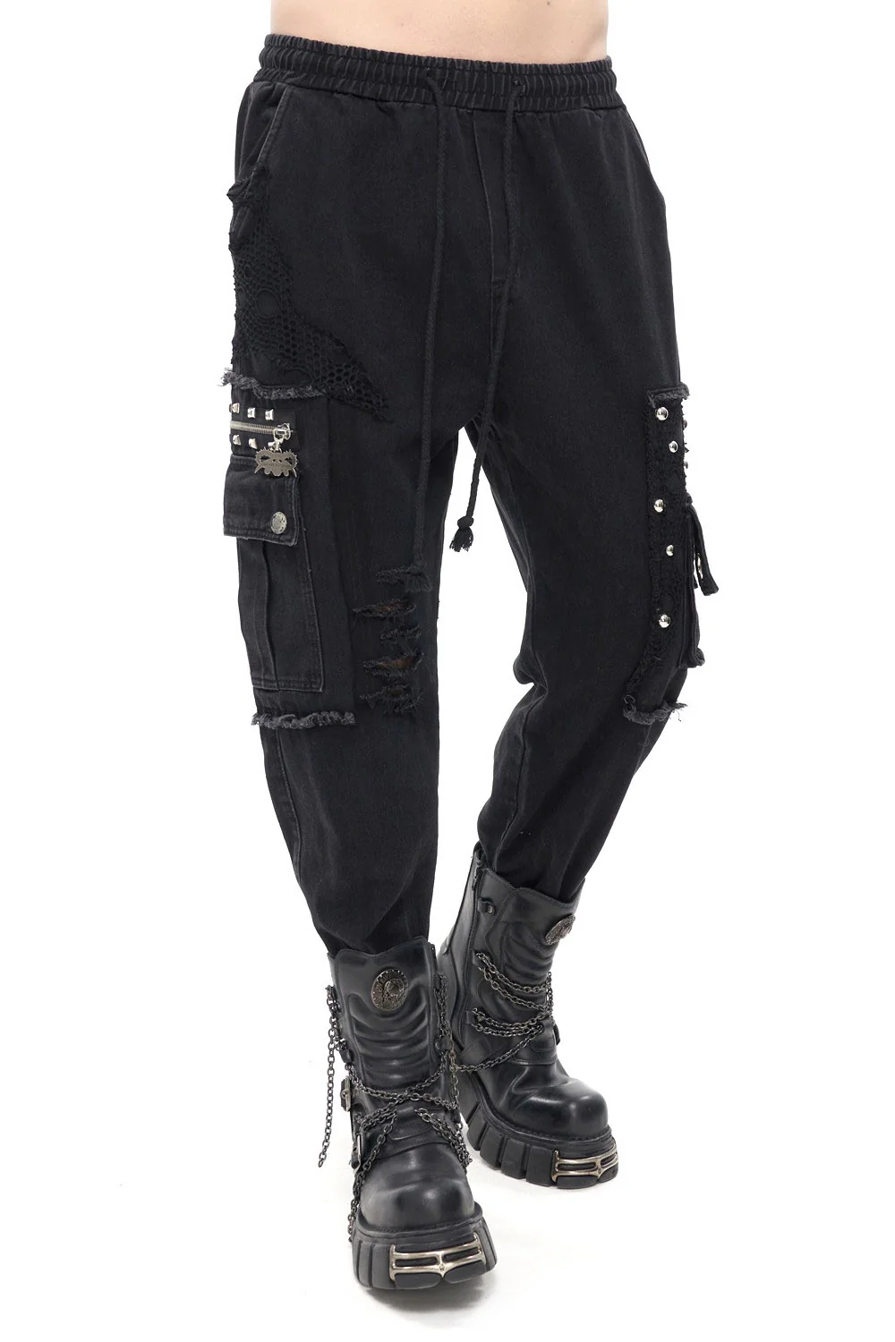 Recently Deceased Distressed Joggers - Image 2