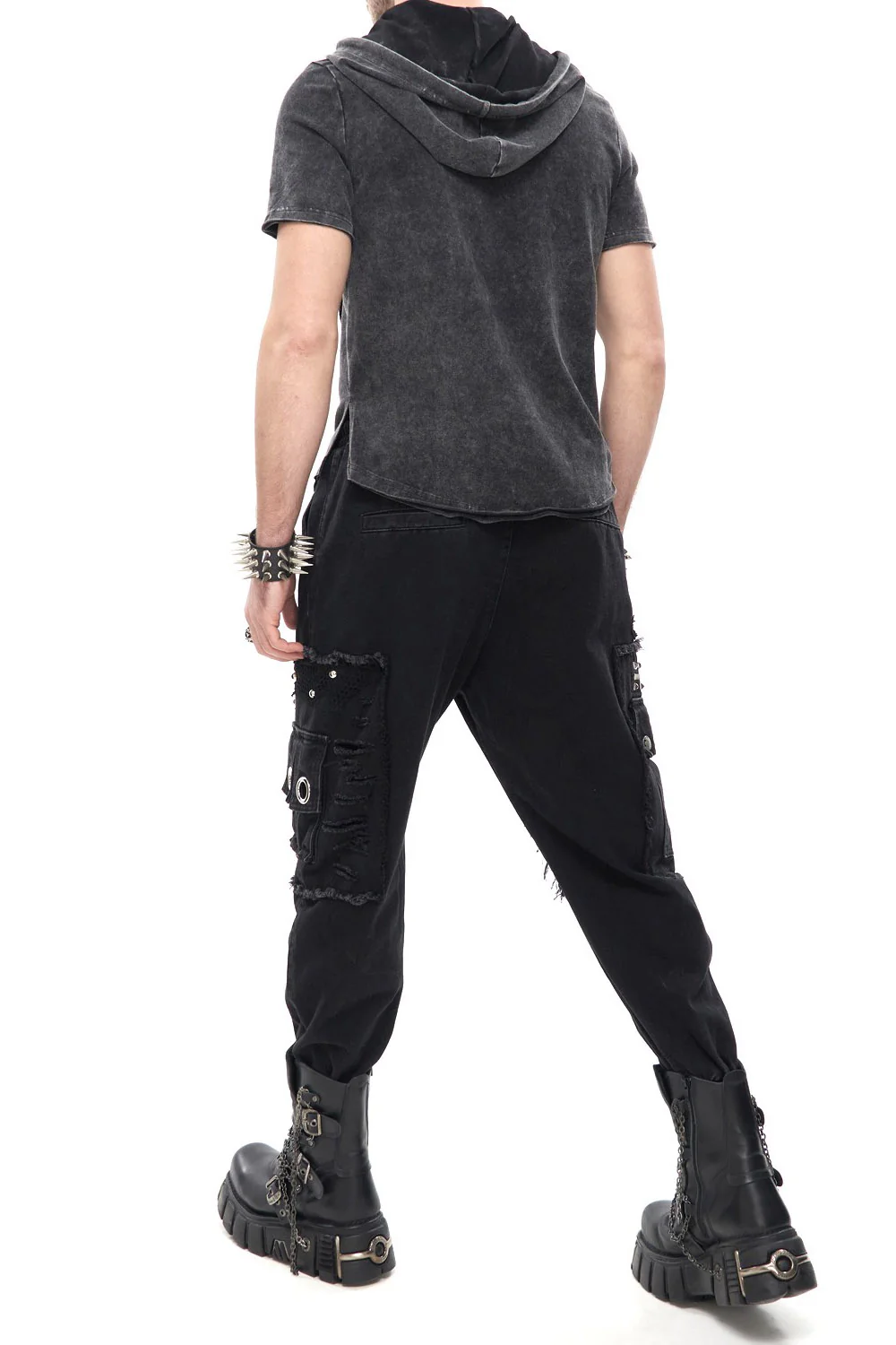 Recently Deceased Distressed Joggers - Image 5