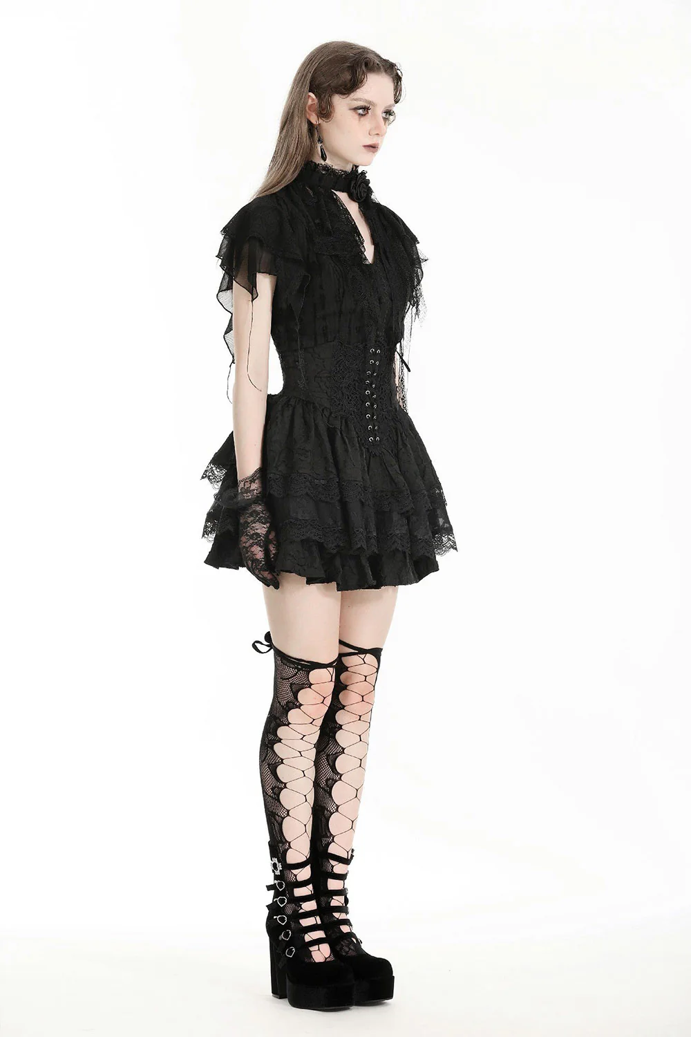 Regency Rose Button-Up Blouse - Image 5