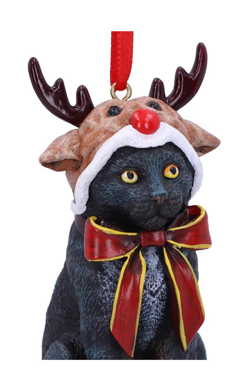 Reindeer Cat Hanging Ornament (LP) - Image 6