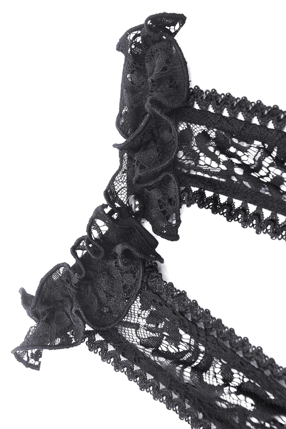 Relic Black Lace Halter Dress - Image 12