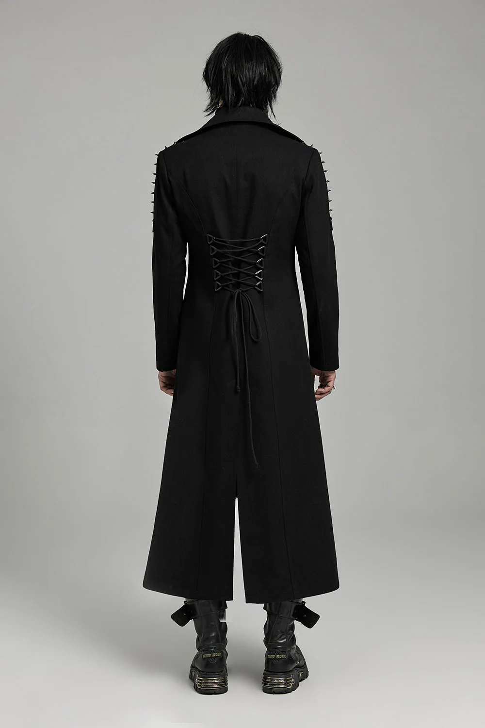 Rigor Mortis Spiked Trench Coat - Image 5