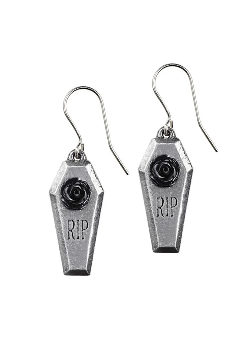 RIP Rose Earrings