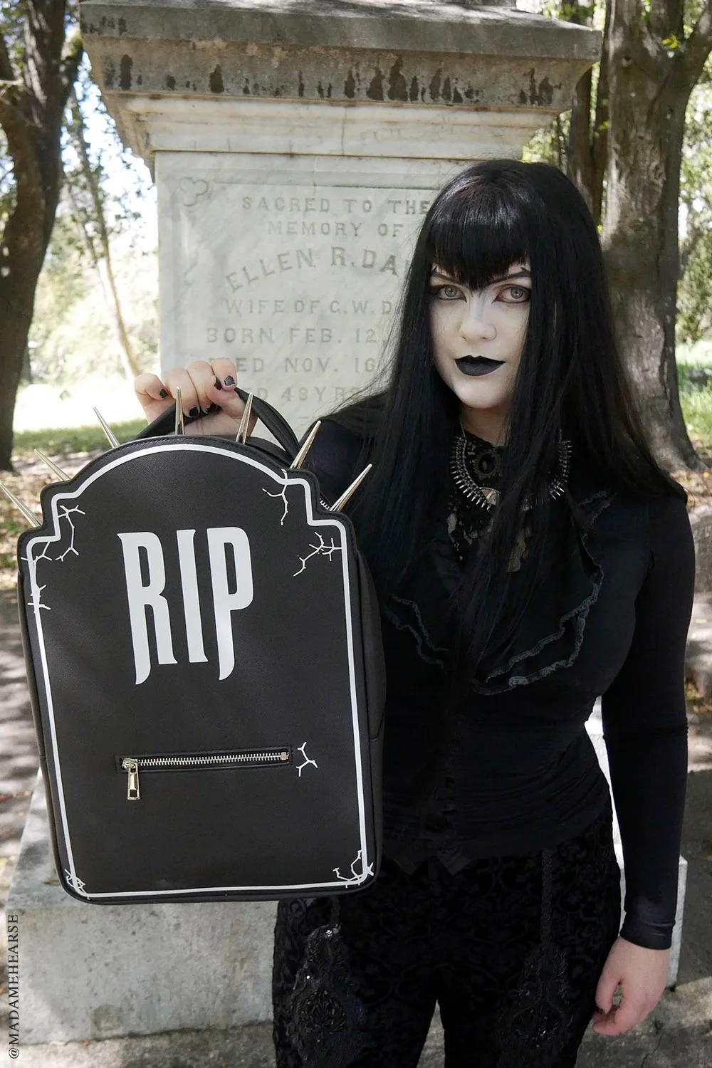 RIP Tombstone Backpack - Image 3