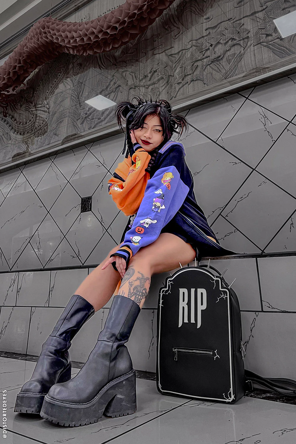 RIP Tombstone Backpack - Image 8