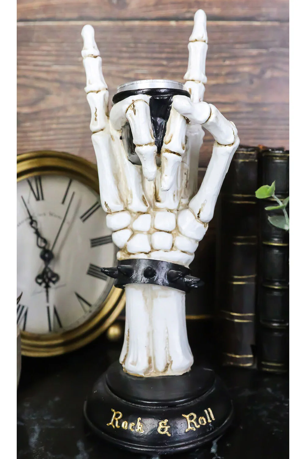Rock on Candle Holder