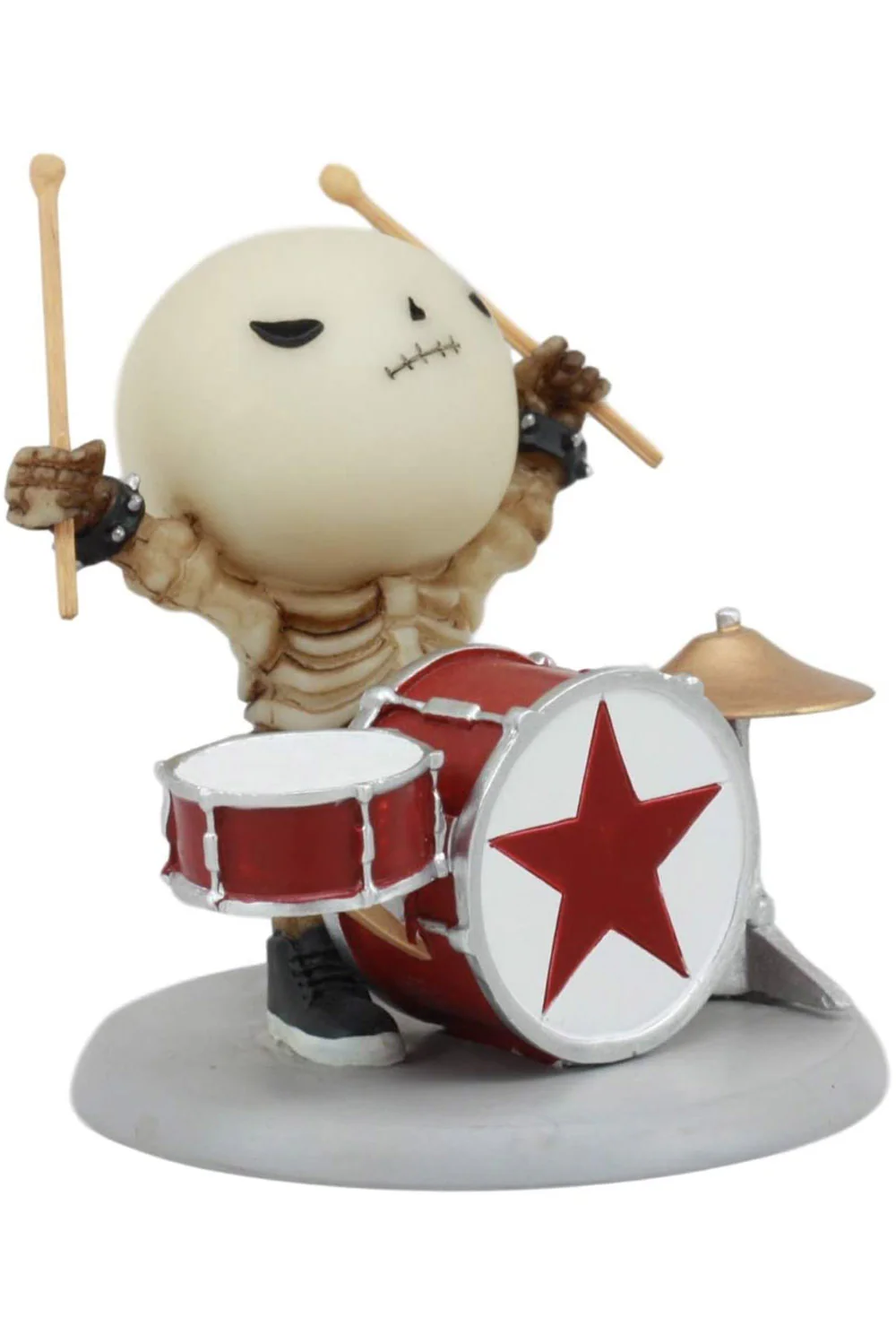 Rockstar Lucky on Drums Statue - Image 2
