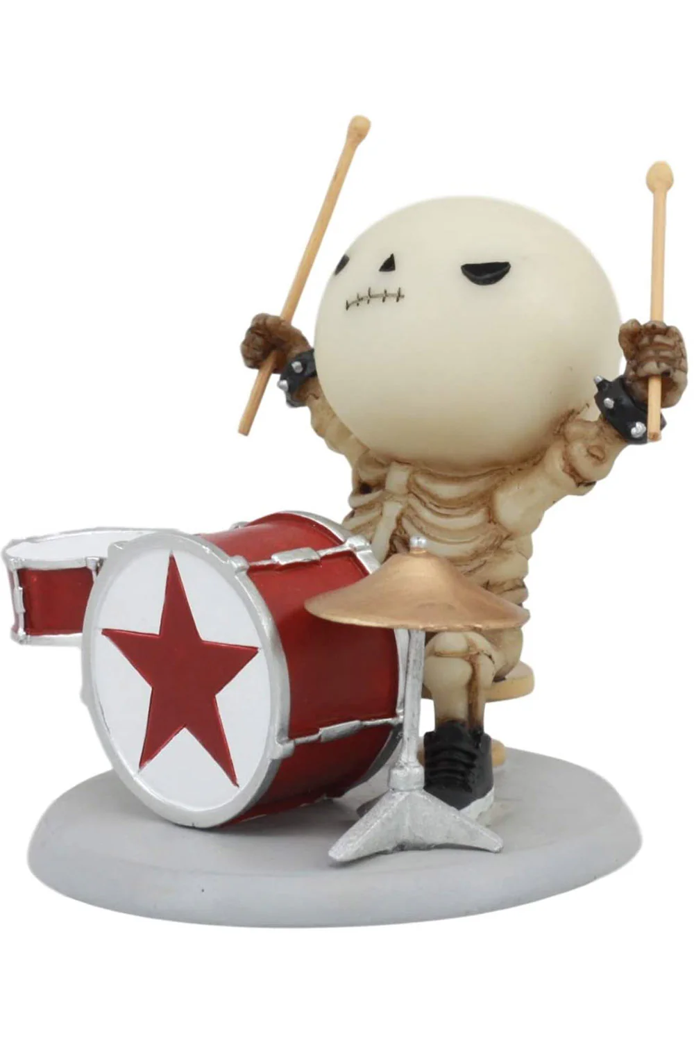 Rockstar Lucky on Drums Statue - Image 4