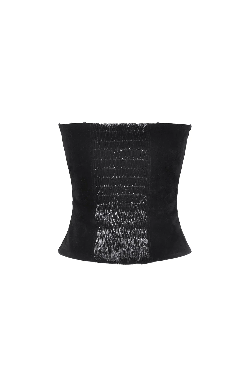 Romantic Goth Velvet Corset Top - Image 8