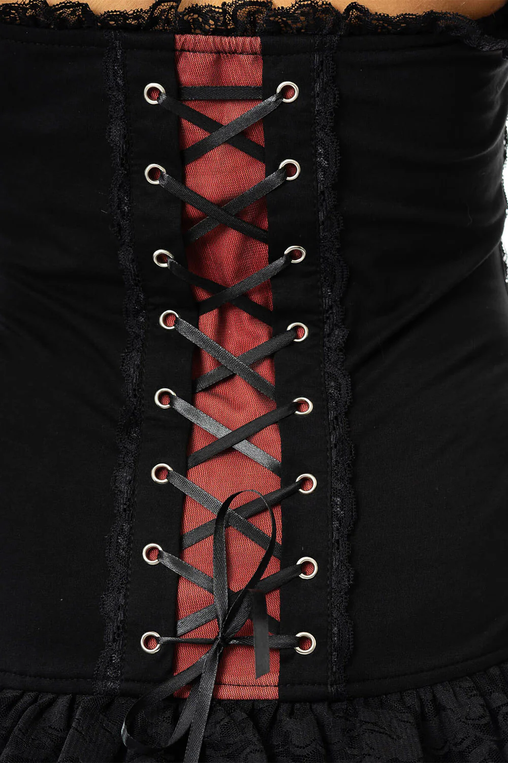 Rosabel Top [Black/Red] - Image 5