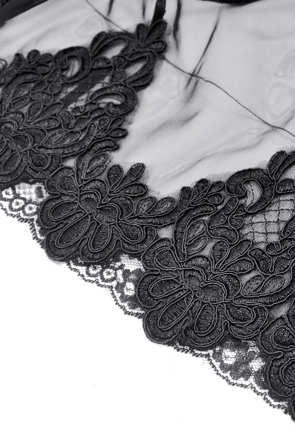 Roseveil Mesh Mini Skirt - Image 10