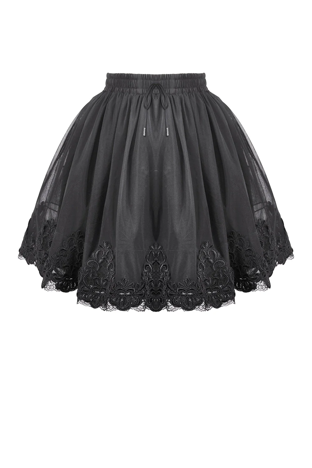 Roseveil Mesh Mini Skirt - Image 2