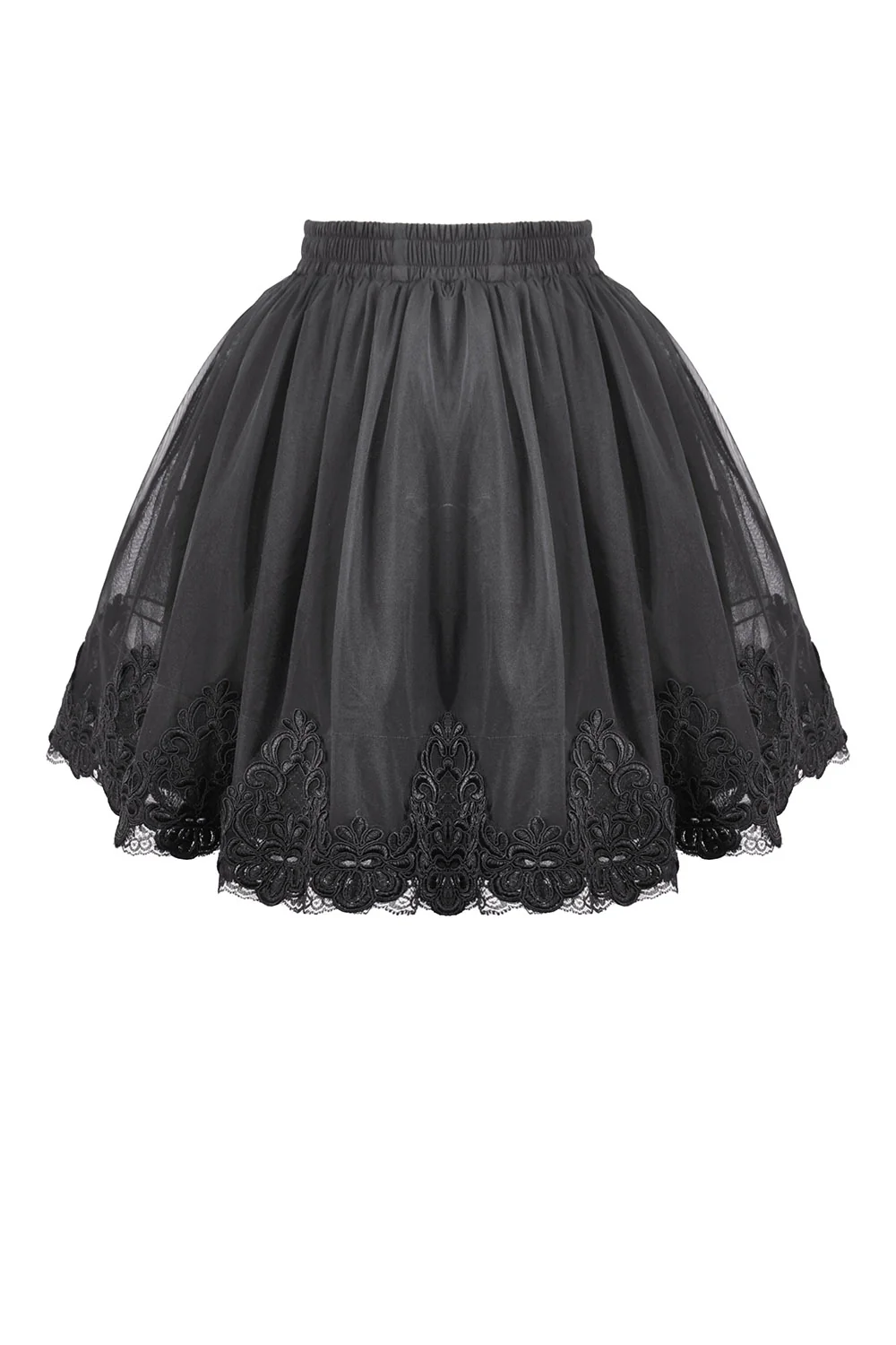 Roseveil Mesh Mini Skirt - Image 3